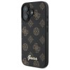 Guess GUHMP16SPGPYSK iPhone 16 6.1 czarny/black hardcase Peony Script MagSafe
